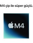 Apple MacBook Pro M4 16GB 512GB SSD macOS 14" Taşınabilir Bilgisayar Gümüş MW2W3TU/A